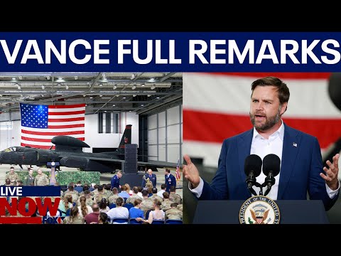 Video | Vance speaks to troops in England