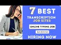 7 Best Transcription Jobs 2020 | Earn $1.91/Min Working From Home | Online Jobs 7 Best Transcription Jobs 2020 | Earn $1.91/Min Working From Home | Online Jobs