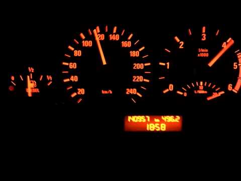 Acceleration 320d e46 0 a 190km/h
