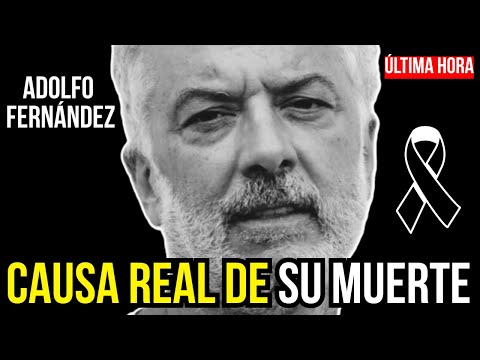 Fallece a los 67 años Adolfo Fernández, actor de ‘Machos Alfa’ y ‘Águila Roja’ 🎭🖤