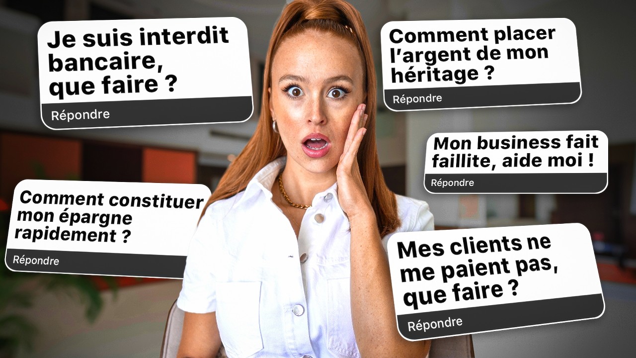 Je règle vos problèmes d'ARGENT !