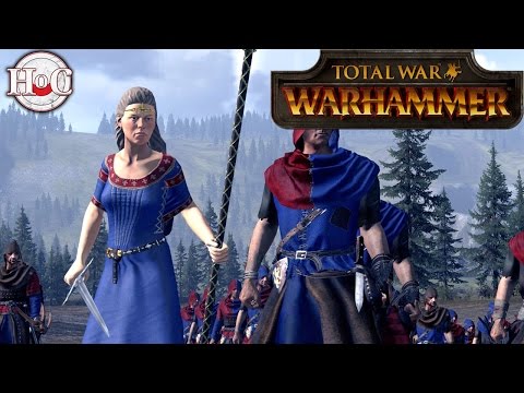 Chaos vs Bretonnia - Total War Warhammer Online Battle 122