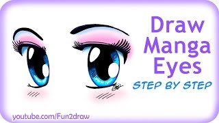How to Draw Easy - Manga Eyes