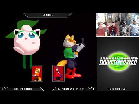 Hidden Power (June 2018): Melee Doubles RR -  Kot + Ragnarock (Green) vs. Dr. Poonanny + Envelope