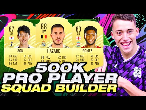 INSANE 500K PRO FIFA PLAYER SQUAD BUILDER! FIFA 21 ULTIMATE TEAM - BEST META TEAM FOR FUT CHAMPS!!