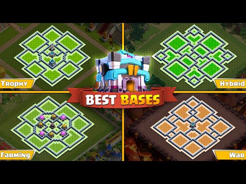 Most Effective TH13 Base Layouts 🔥 Trophy, Farming, Hybrid & War | Anti 3 Star