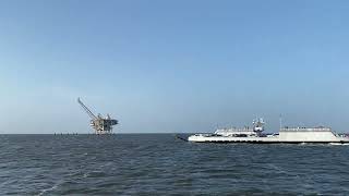 Ferry from Dauphin Island to Fort Morgan, Mobile Point