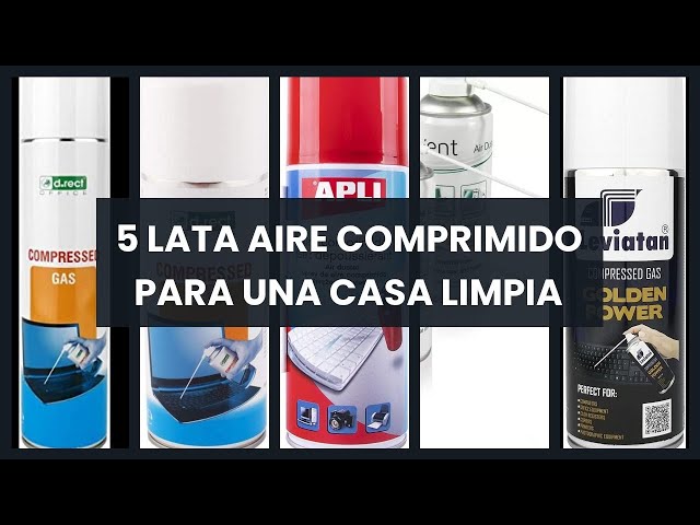 Vídeo relacionado con APLI 19657- Pack de 3 Aires comprimidos de limpieza en seco; 3 sprays de 400 ml. Aerosol apto para teclados, ordenadores y dispositivos electrónicos