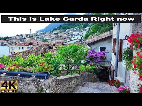 🌞 Summer in Limone: A Perfect Italian Escape | 4K Walking Tour 🇮🇹