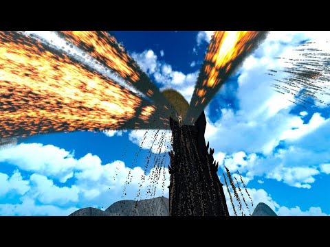 Can Super Mortars And Moder Army Defend Isengard - Ultimate Epic Battle Simulator 2