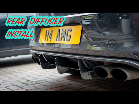 Golf Mk7 Rear Diffuser Install