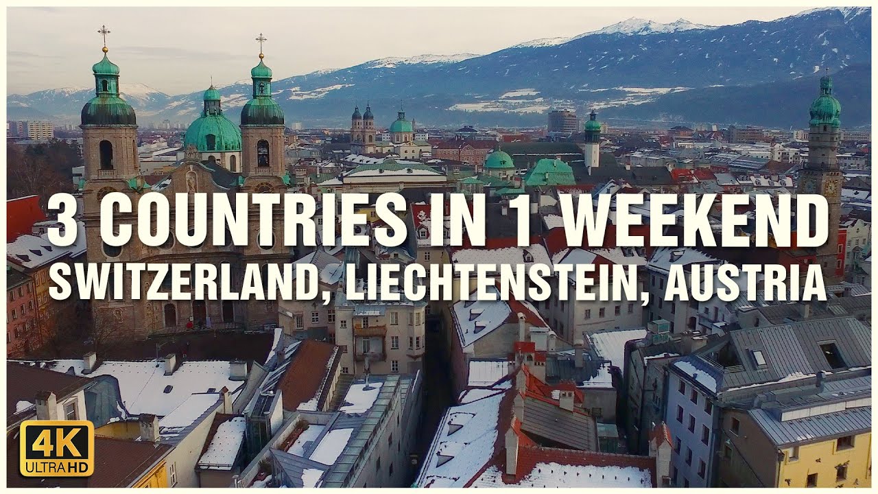 3 COUNTRIES in 1 WEEKEND 📲🎄🐐 Switzerland, Liechtenstein, Austria