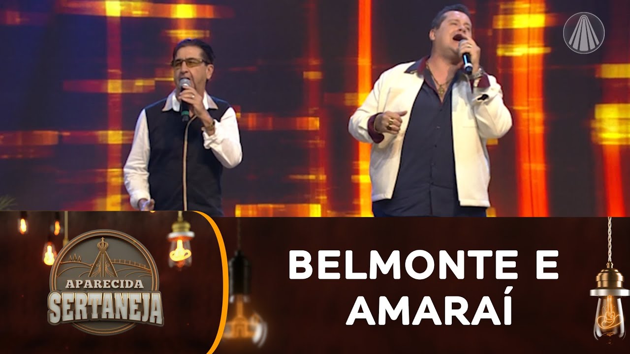 Belmonte e Amaraí cantam clássicos do sertanejo que atravessam gerações