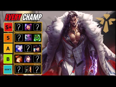 I Ranked Every Champion as a Support – Off-Meta Tier List