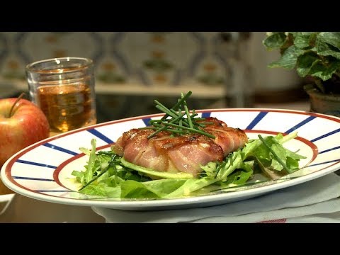 Recette : le saint-marcellin rôti au lard de David Martin - Météo à la carte