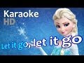 Frozen - "Let It Go" Karaoke *HD* OST ...