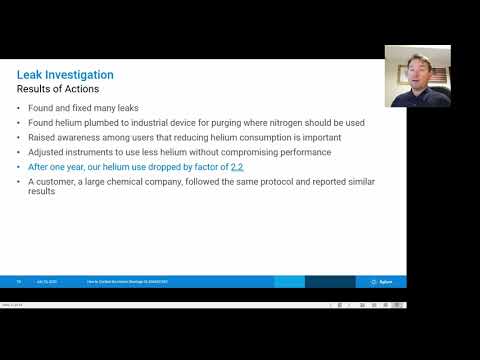 Alternative Carrier Gas for GC Part 2: Tools for Conserving Helium