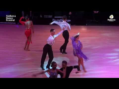 2022 WDSF Open Junior 2 Latin  I Semifinal I Samba I Calvià, ESP, on 19 November