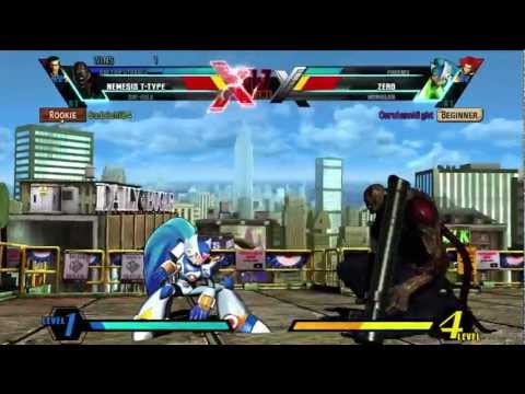 Ultimate Marvel vs Capcom 3 (PS3) -- Non-Ranked Matches 141 - Delayed Hyper Combos...
