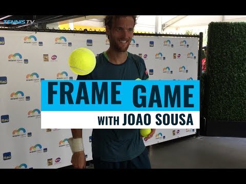 FRAME GAME: Portugal's Joao Sousa hits three figures!