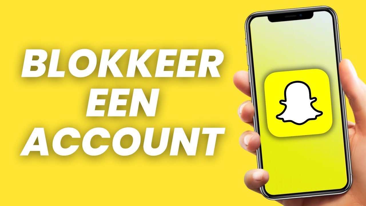 Iemand blokkeren op Snapchat via het menu Vriendschap beheren