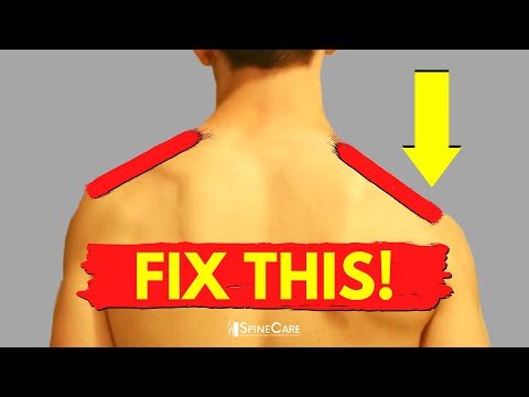 How to Fix a Low Shoulder at Home (NO EQUIPMENT!)