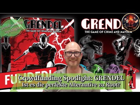 Crowdfunding Spotlight - GRENDEL THE BOARDGAME - besser als Root? Dank Mayham Phase?!?