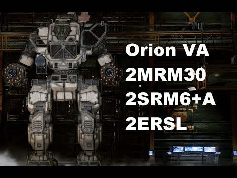 Mechwarrior Online : ON1-VA "Very Agressive" (2xMRM30, 2xSRM6+A, 2xERSL, LE300)