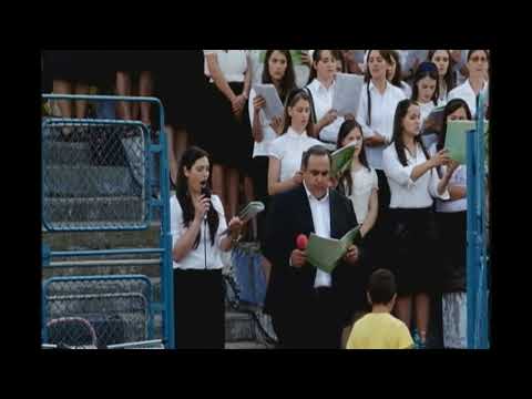 Aleluia Ție Doamne Sfinte - Corul mixt reunit al Bucovinei | Stadion Suceava 26 iulie 2014