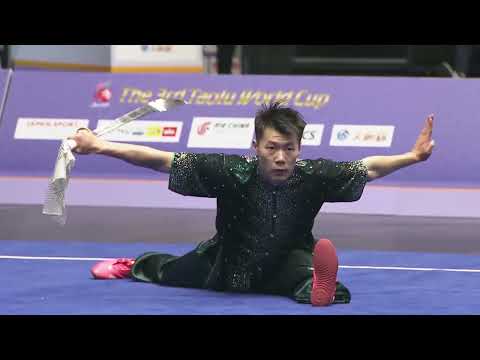 Zhaohe Liu 🇨🇳🥇 9.800 Daoshu (Men) 3rd Taolu Wushu World Cup 2024, Japan