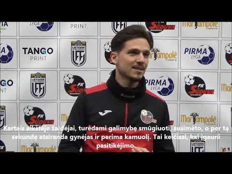 2021-05-07 Sūduva B - Riteriai B: Pedro Paiva / Vaidas Sabaliauskas