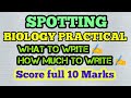 BOARDS How To Score Full Marks In Spotting Biology Practicals