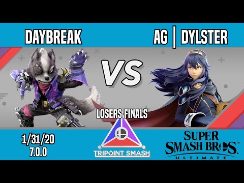 Tripoint Smash 95 - Losers Finals - Daybreak(Wolf) Vs. AG | Dylster(Lucina)