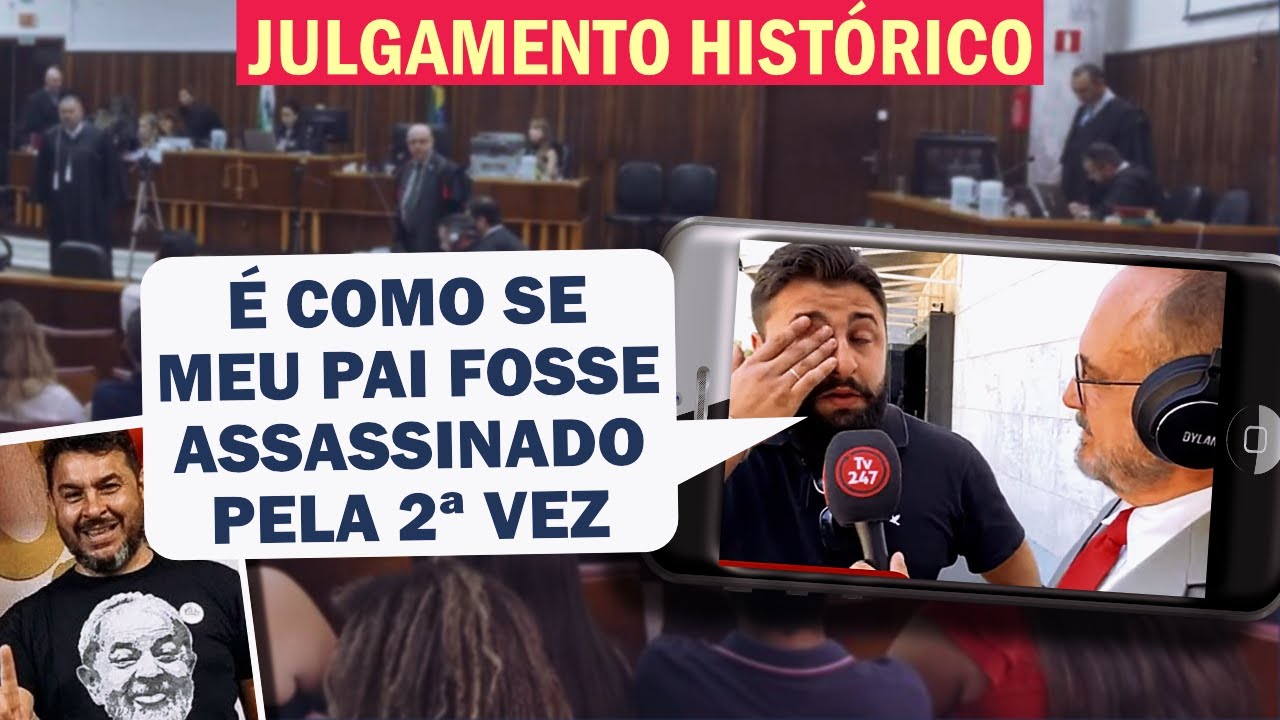 FILHO DO PETISTA MORTO POR BOLSONARISTA NO PARANÁ CHOROU SEM PARAR NO JULGAMENTO | Cortes 247