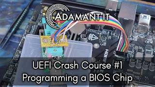 Programming a Motherboard's BIOS chip - UEFI Crash Course Part 1