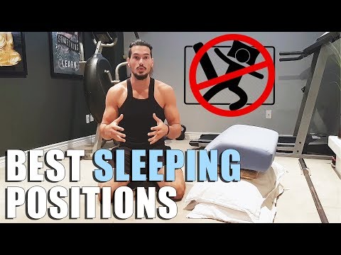 Best Sleeping Position for Back Pain | Right and Wrong Sleeping Posture 💤 Video