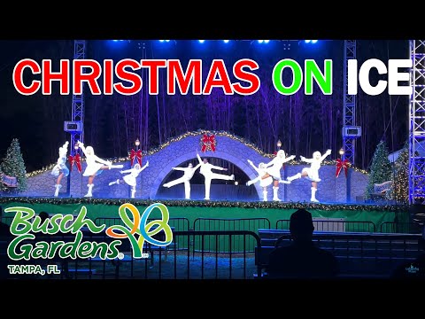 Christmas on Ice - Busch Gardens Tampa Bay Christmas Town 2020