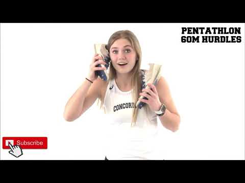 2021 NAIA Indoor - Women's Pentathlon 60m Hurdles