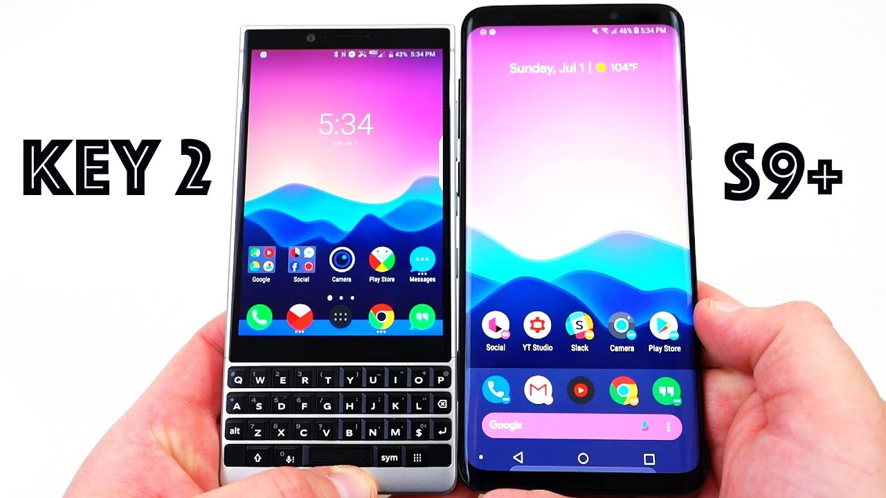 Galaxy S9+ vs Blackberry Key 2: 5 Reasons to go With Blackberry!