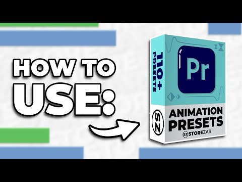 Animate Characters with Easy-To-Use ANIMATION Premiere Pro Presets – by Finzar