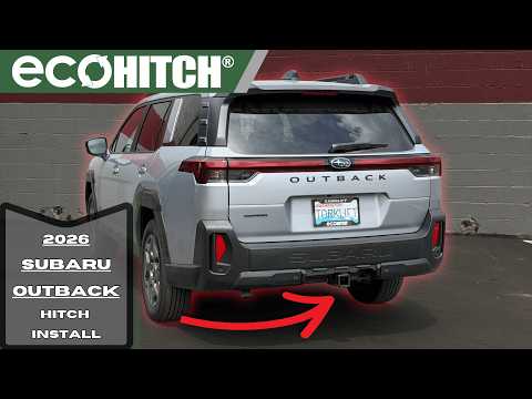 How to install a trailer hitch on 2026 Subaru Outback | X6096S EcoHitch®
