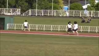 2014陸上競技会その１（女子400mリレー）