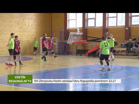 VSETÍN: KH Zbrojovka Vsetín zdolala Fatru Napajedla poměrem 32:27