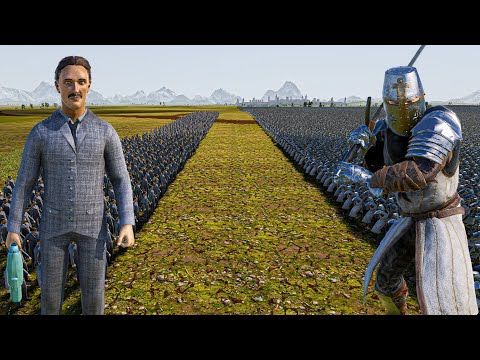 1000 NIKOLA TESLA vs 2 MILLION HEAVY KNIGHTS - Ultimate Epic Battle Simulator 2 UEBS 2