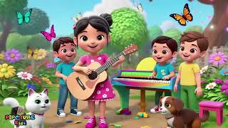 🎶 A Dança dos Animais: Aprenda o Alfabeto com Sons Divertidos! 🐻🐘 | Música Infantil para Crianças