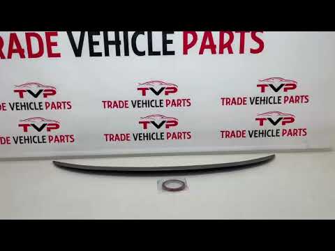 Fits BMW X6 E71 E72 X6M 2008-2014 Rear Trunk Boot Lip Spoiler Gloss Black video