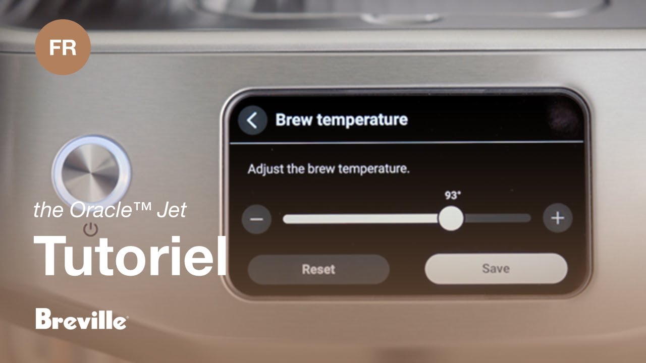 Comment modifier la température d’infusion