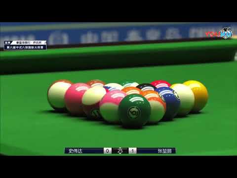Shi Weida (CHN) VS Zhang Kunpeng (CHN) - 2018 World Chinese 8 Ball Masters
