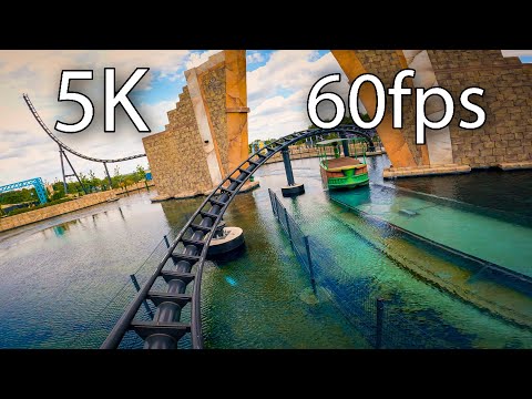 Light Explorers front seat on-ride 5K POV @60fps Energylandia
