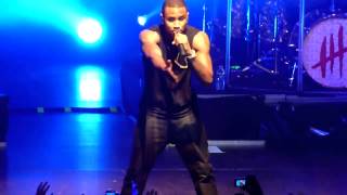 Trey Songz - Never Again LIVE Brussels HD